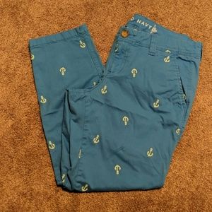 Blue Anchor Pants